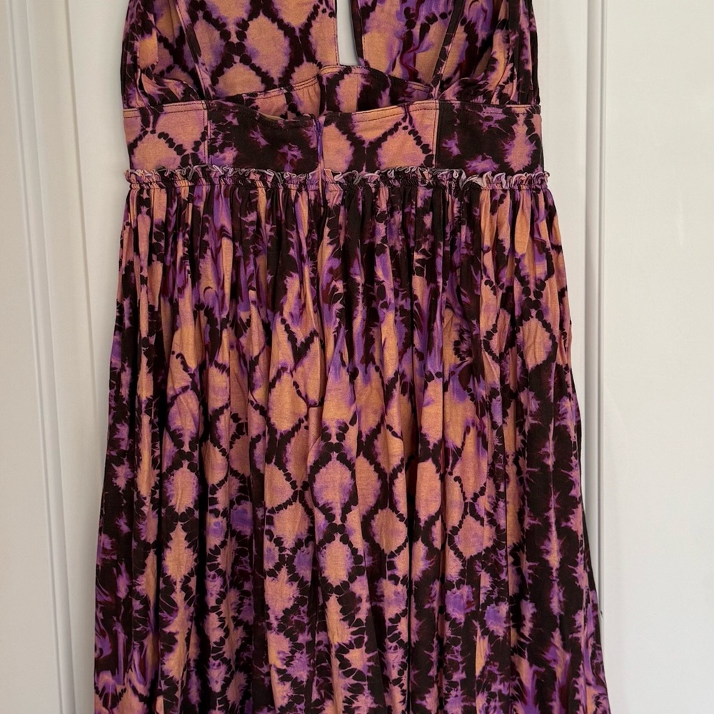 Chic Purple and Pink Maxi Dress - Picture 5 of 6